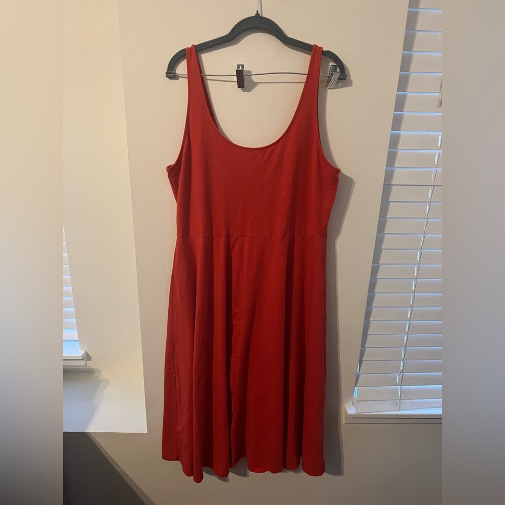 A New Day Brown Sleeveless Sundress - Picture 2 of 4